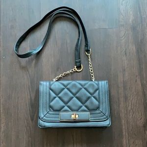 Black crossbody purse